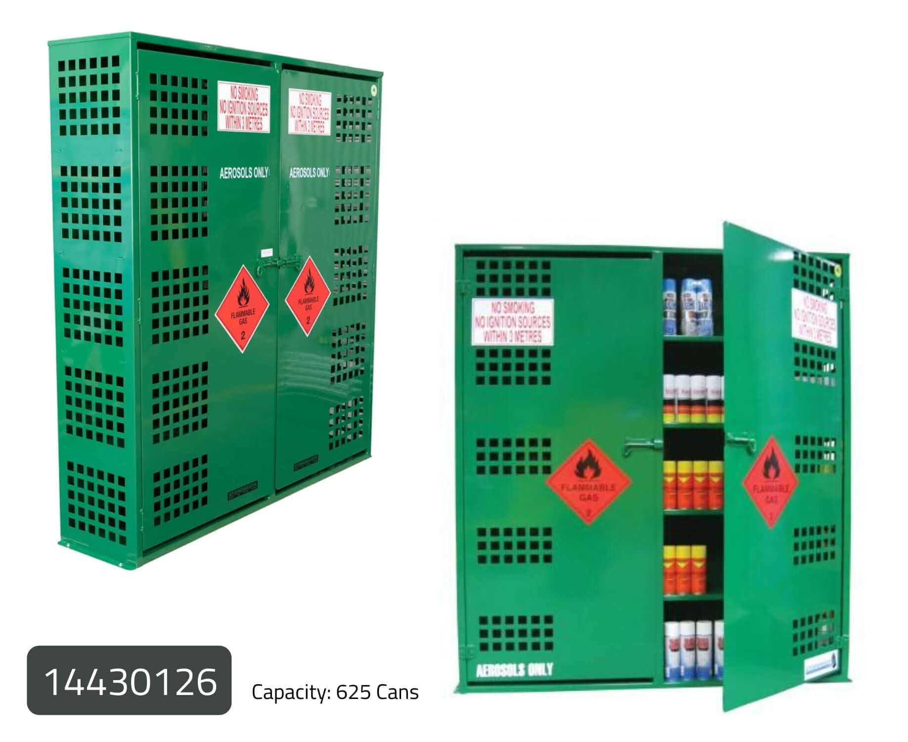 Buy Aerosol Storage Cages 6 Sizes Backsafe Australia