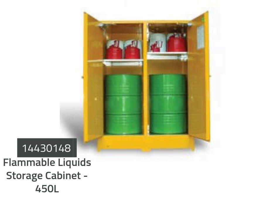 Flammable Liquids Cabinet - Large Capacity