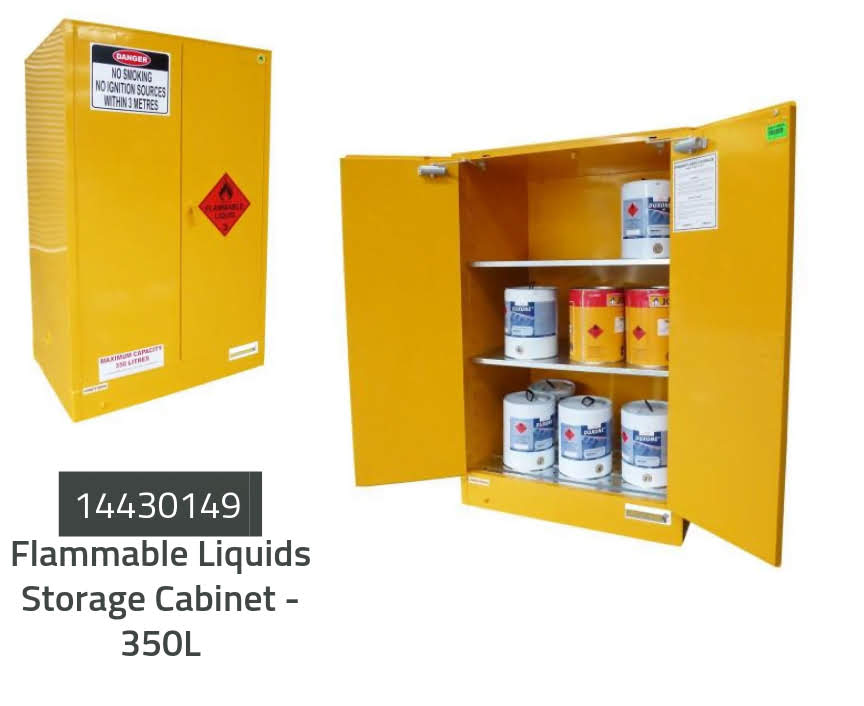 Flammable Liquids Cabinet - Large Capacity