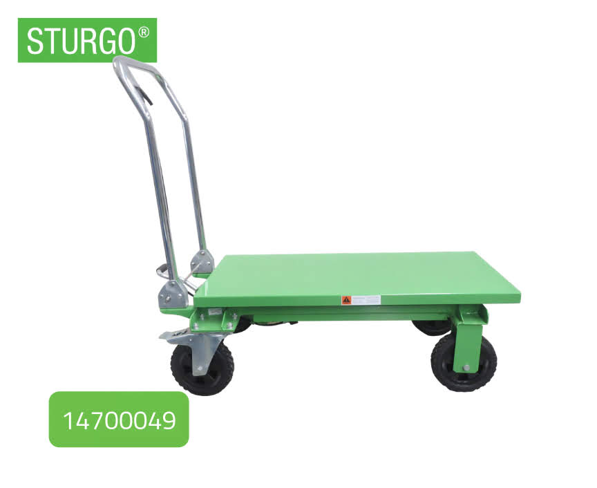 STURGO® All Terrain Scissor Lift Trolley