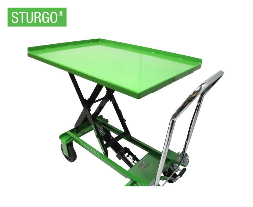 Custom All Terrain Scissor Lift with Lip