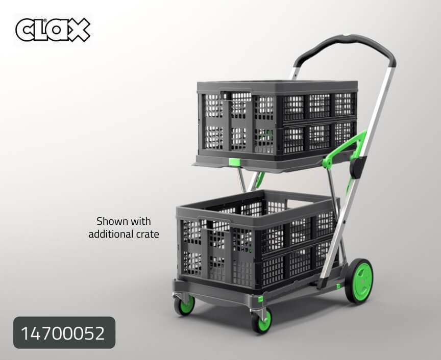 Clax Mobil Cart Trolley Including 1 Crate