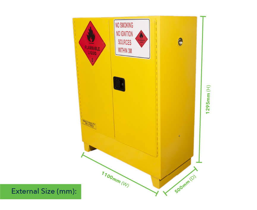 Flammable Liquids Cabinet - 160L