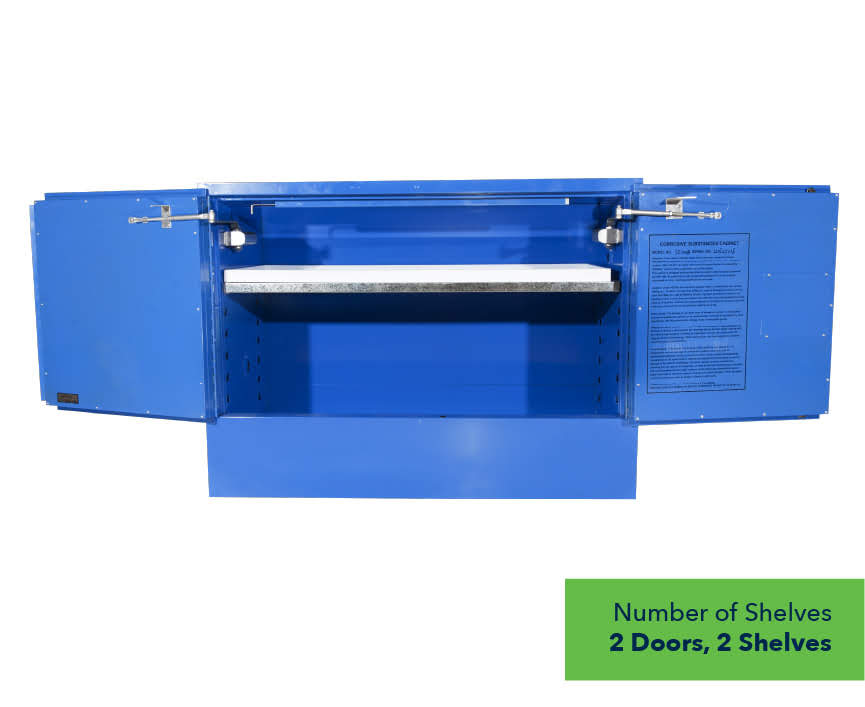 Safety Cabinet for Corrosive Goods - 100L