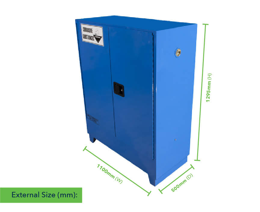 Safety Cabinet for Corrosive Goods - 160L