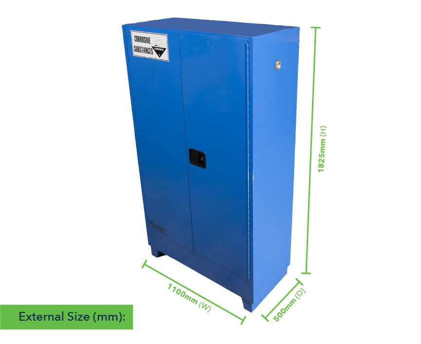 Safety Cabinet for Corrosive Goods - 250L
