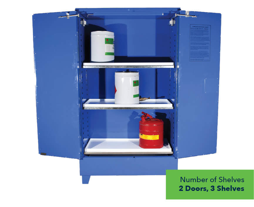 Safety Cabinet for Corrosive Goods - 250L