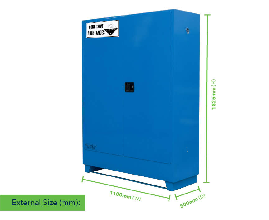 Safety Cabinet for Corrosive Goods - 350L