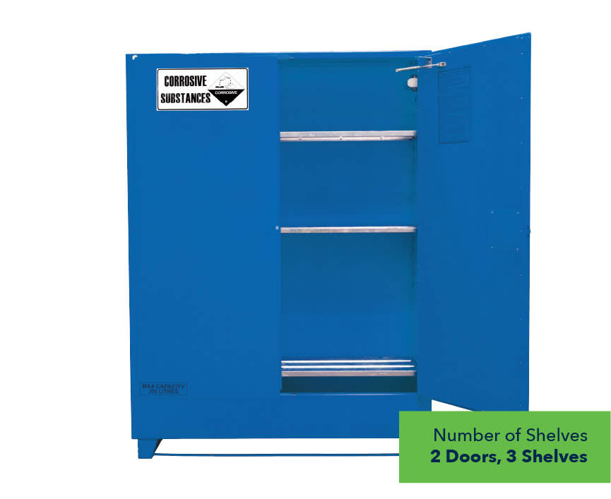 Safety Cabinet for Corrosive Goods - 350L