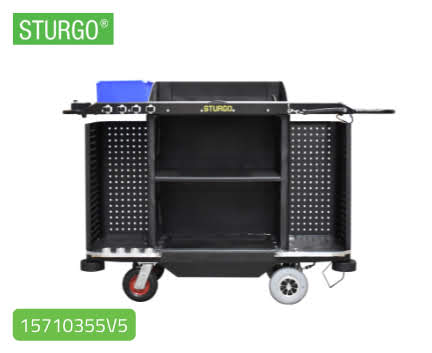 STURGO® Electric Housekeeping Trolley