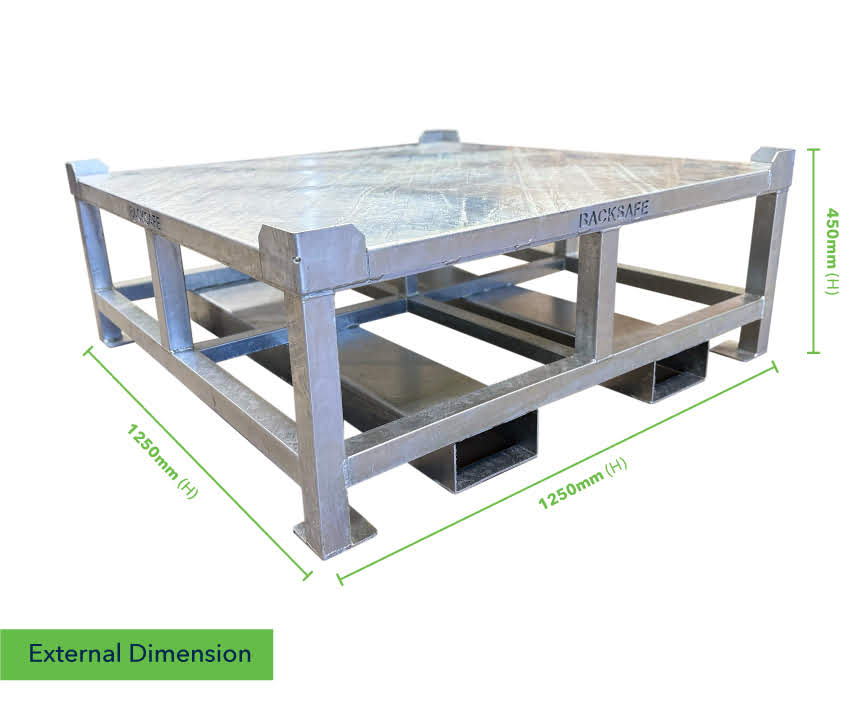 Heavy Duty Galvanised Pallet Stand
