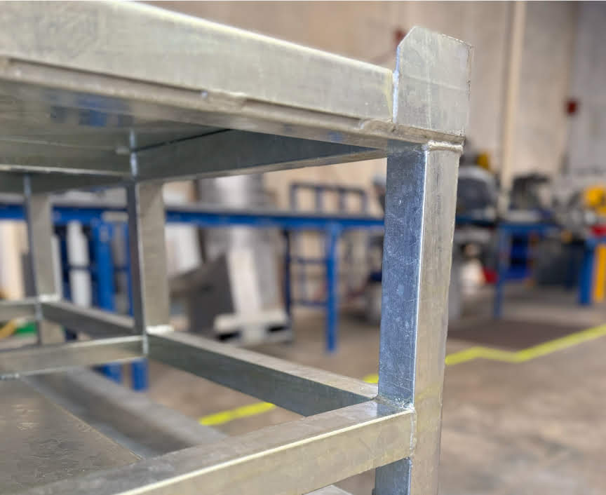Heavy Duty Galvanised Pallet Stand
