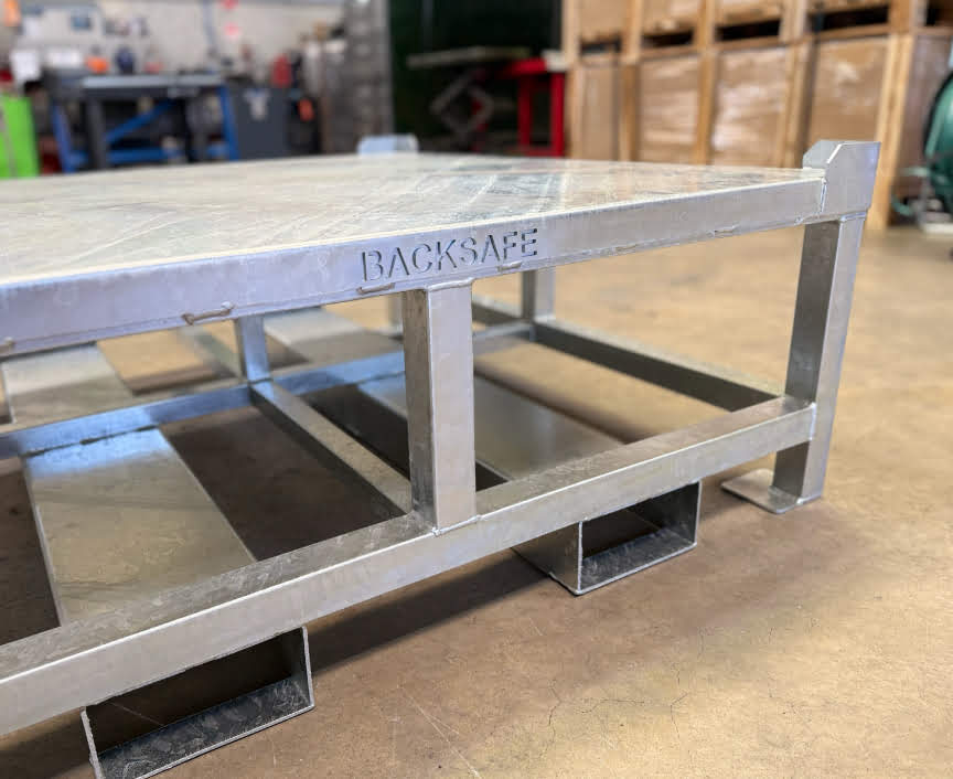 Heavy Duty Galvanised Pallet Stand