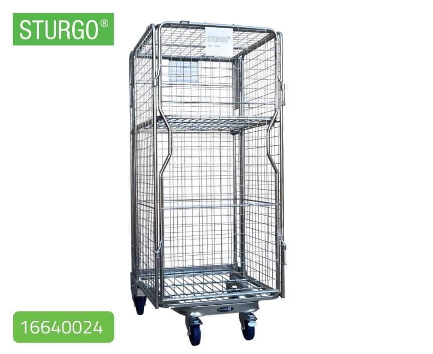 STURGO® Nestable Roll Cage Trolley