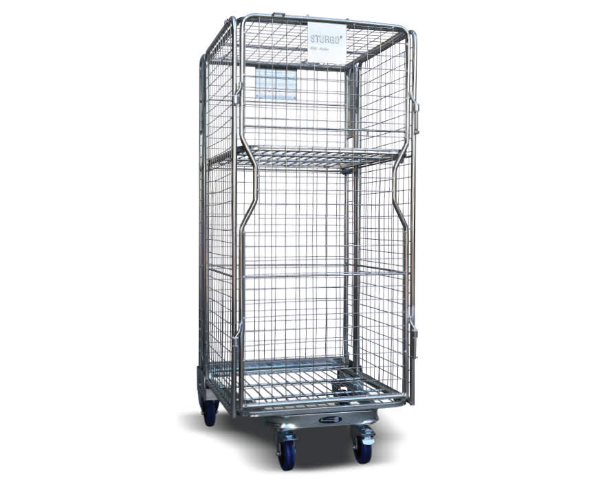 Nestable Roll Cage Trolley