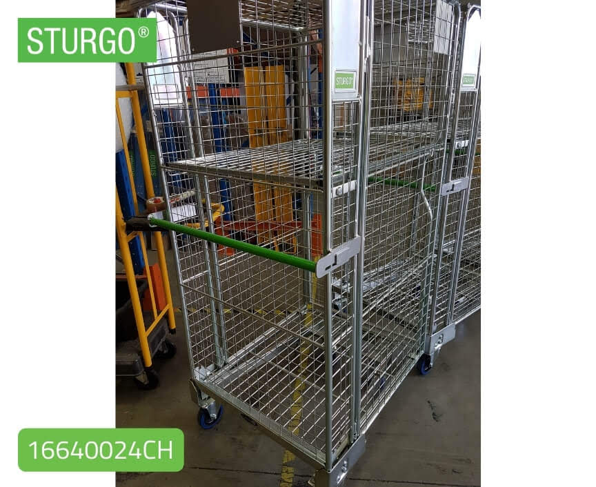 Custom Nestable Roll Cage Trolley