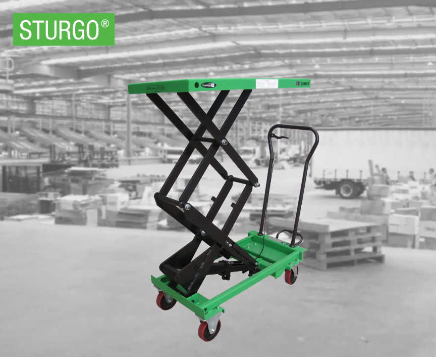 STURGO® Double Scissor Lift Trolley