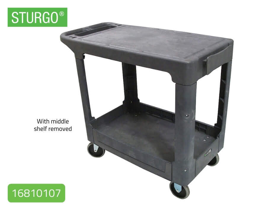 Heavy Duty Utility Cart - Flat Shelf