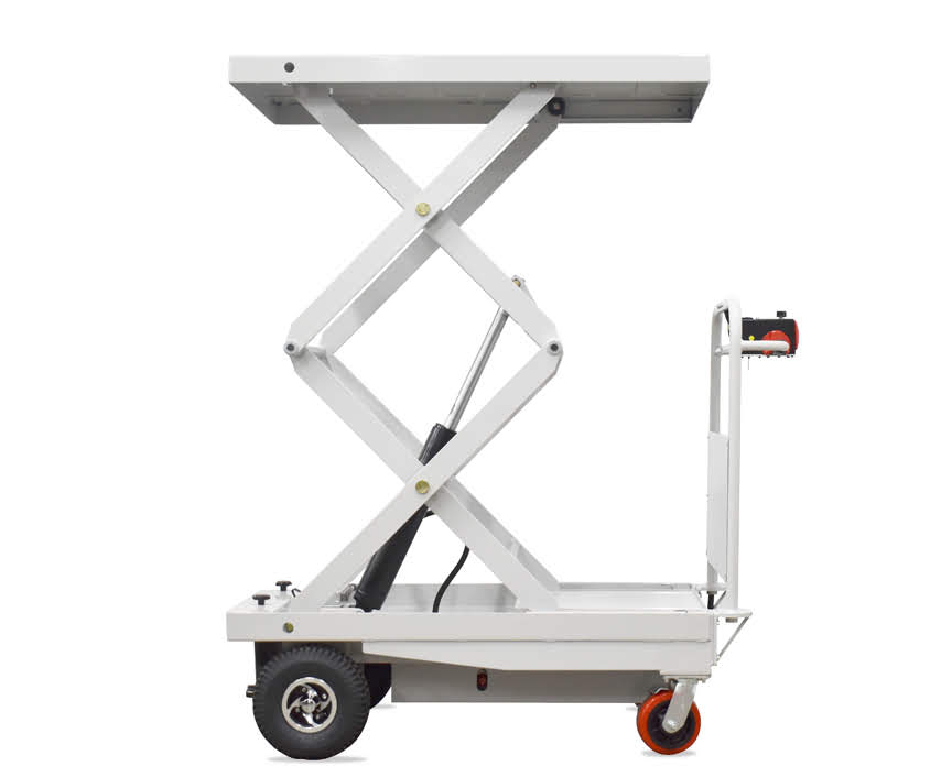 Electric Powered Scissor Lift Trolley