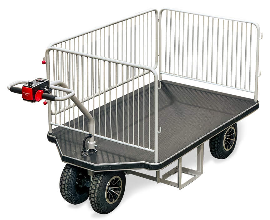 Large Electric Platform Trolley