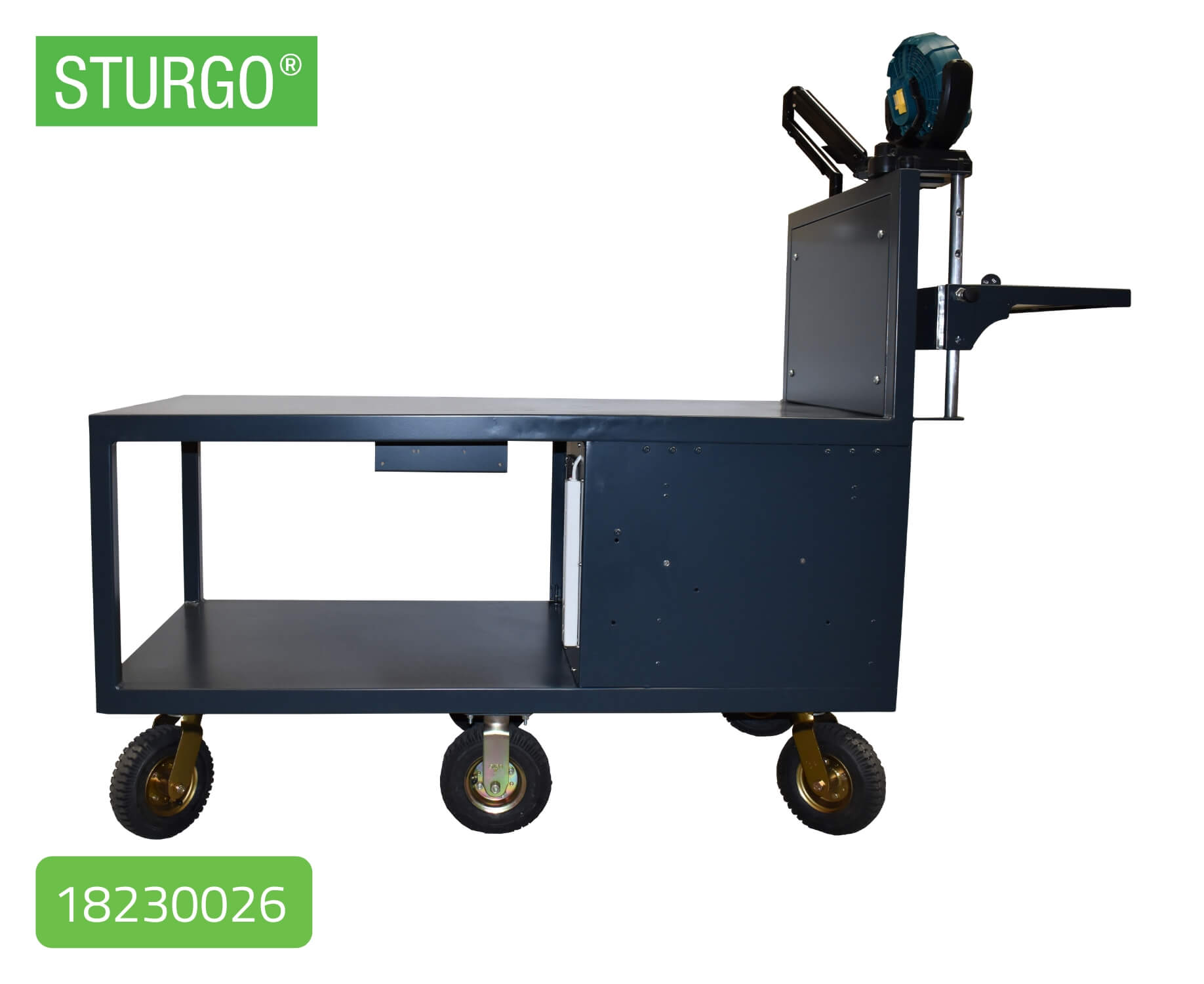 Custom STURGO® Workstation Picking Trolley