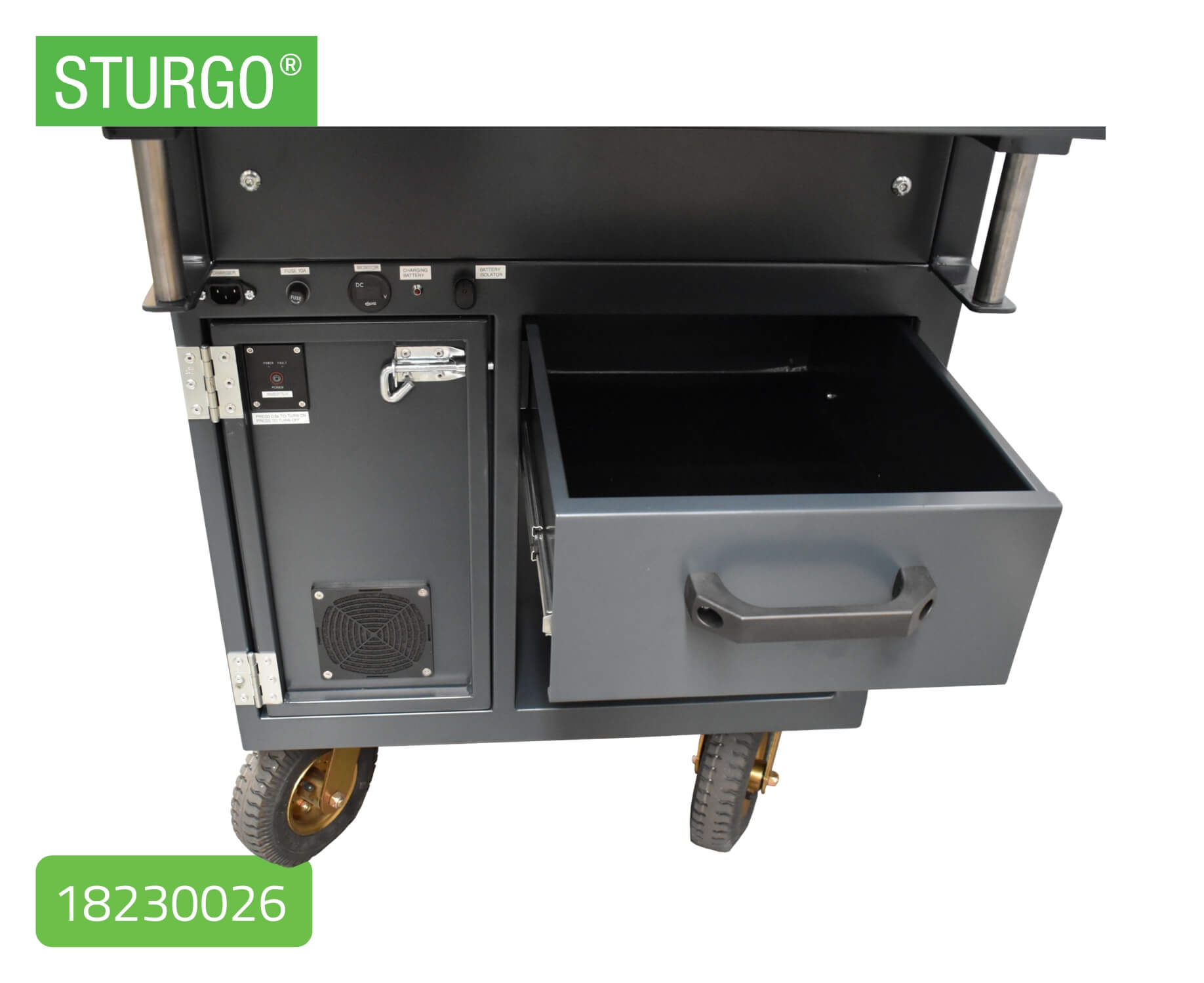 Custom STURGO® Workstation Picking Trolley