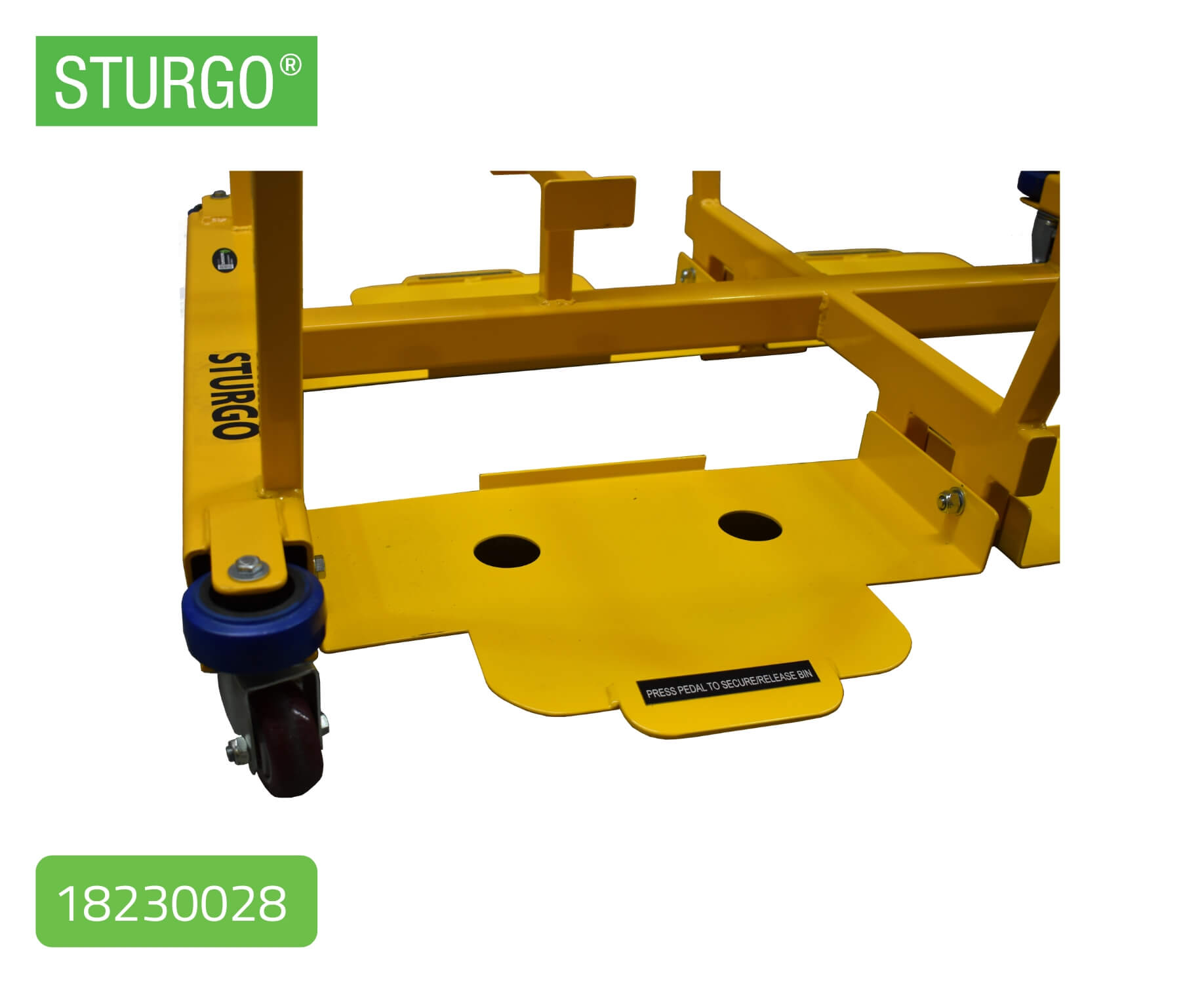 Custom STURGO® Wheelie Bin Trolley 14080