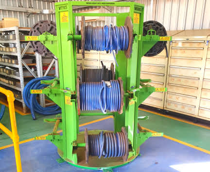 WERKS® The Octopus: Hose Storage Rack