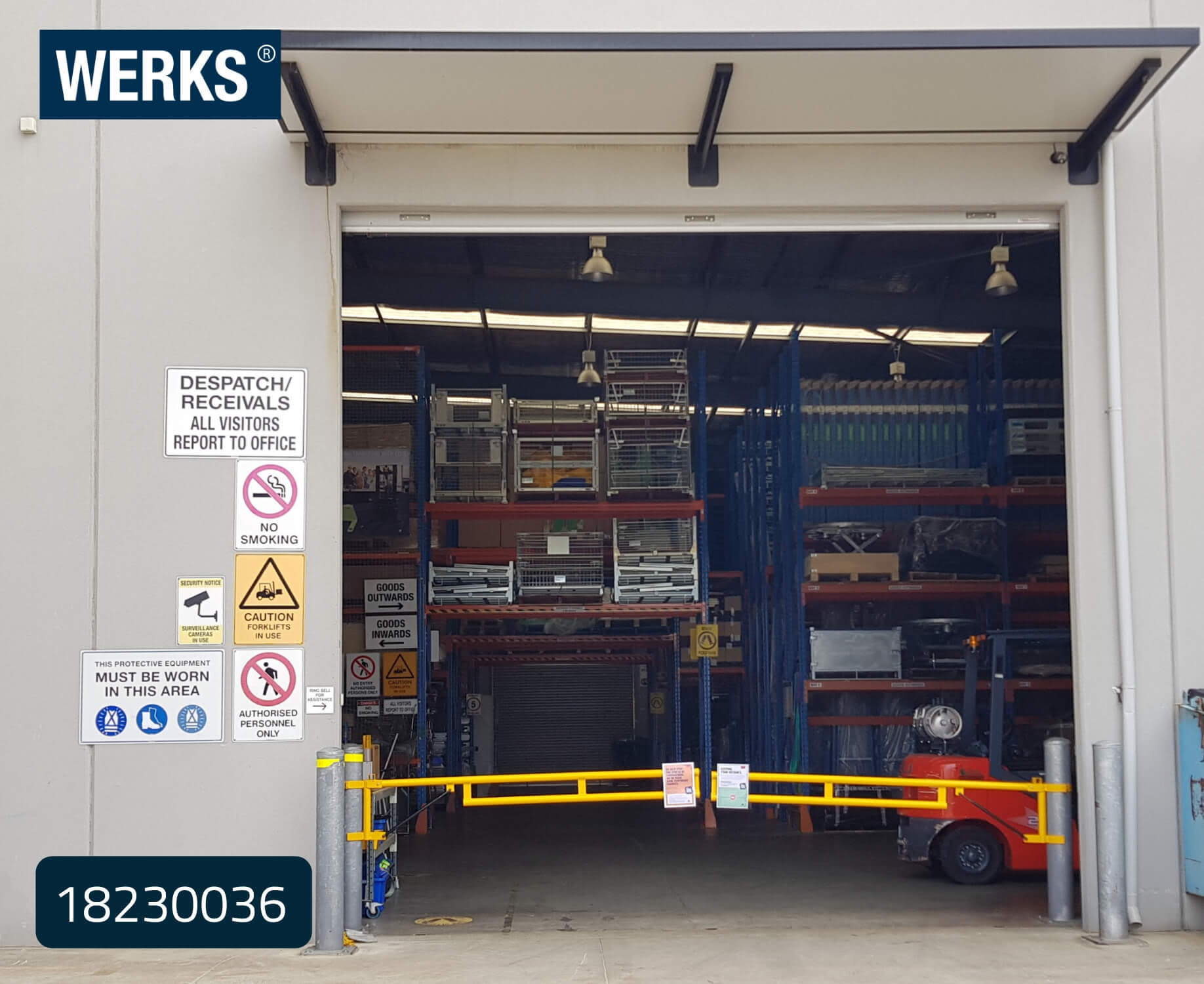 Custom WERKS® Warehouse Access Gates