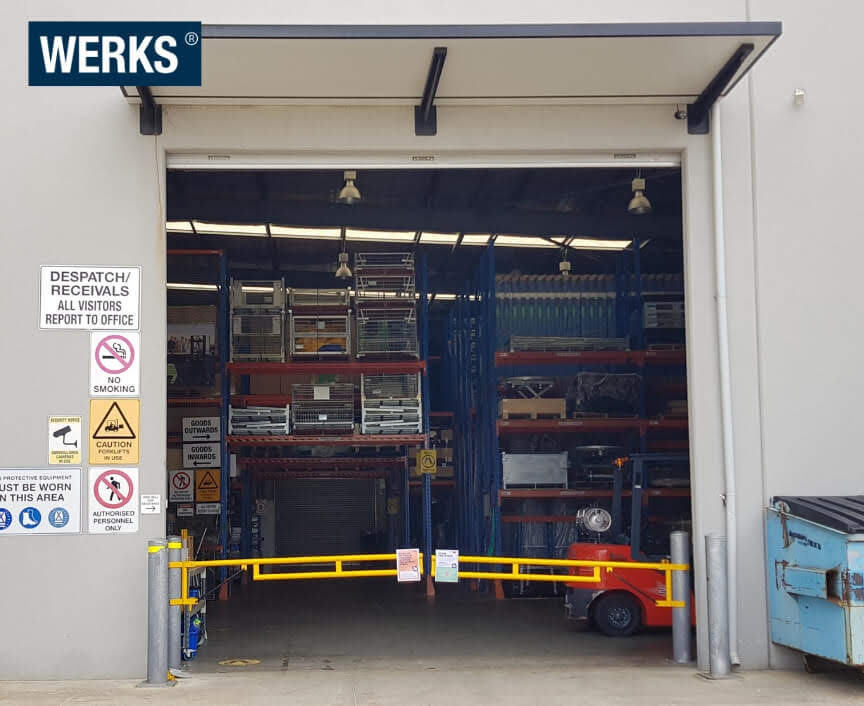 Custom Warehouse Access Gates