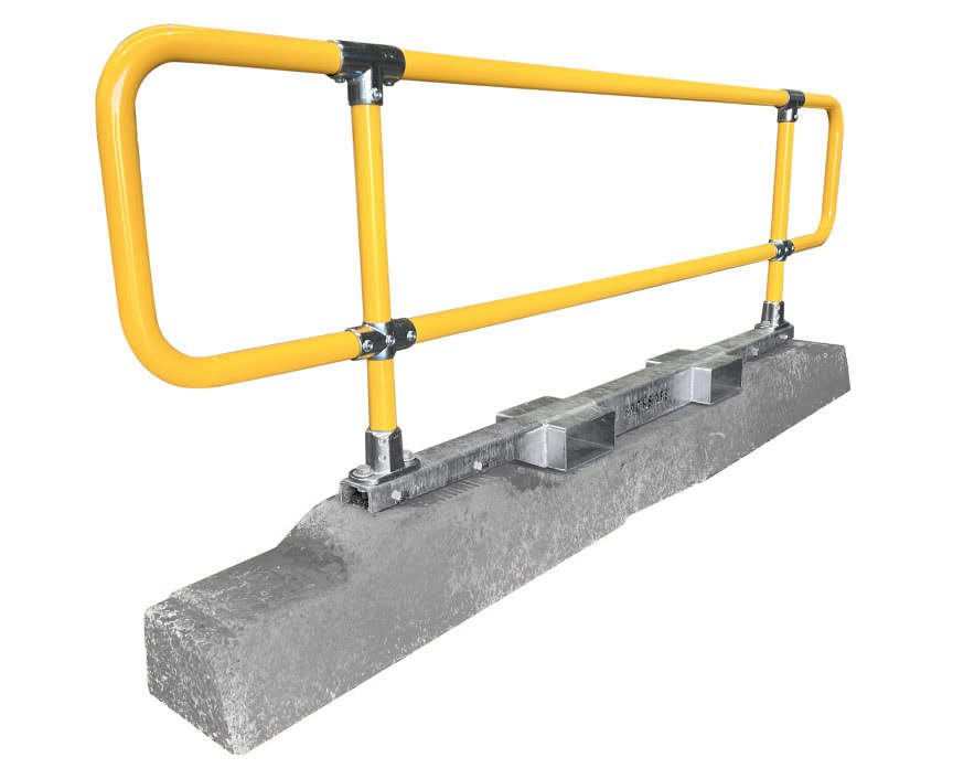 Portable Concrete Base Safety Barriers
