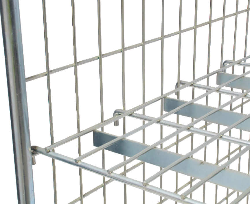Security Double Roll Cage Trolley