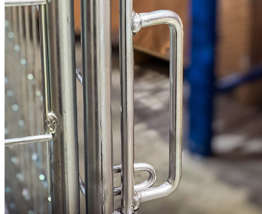 Security Double Roll Cage Trolley