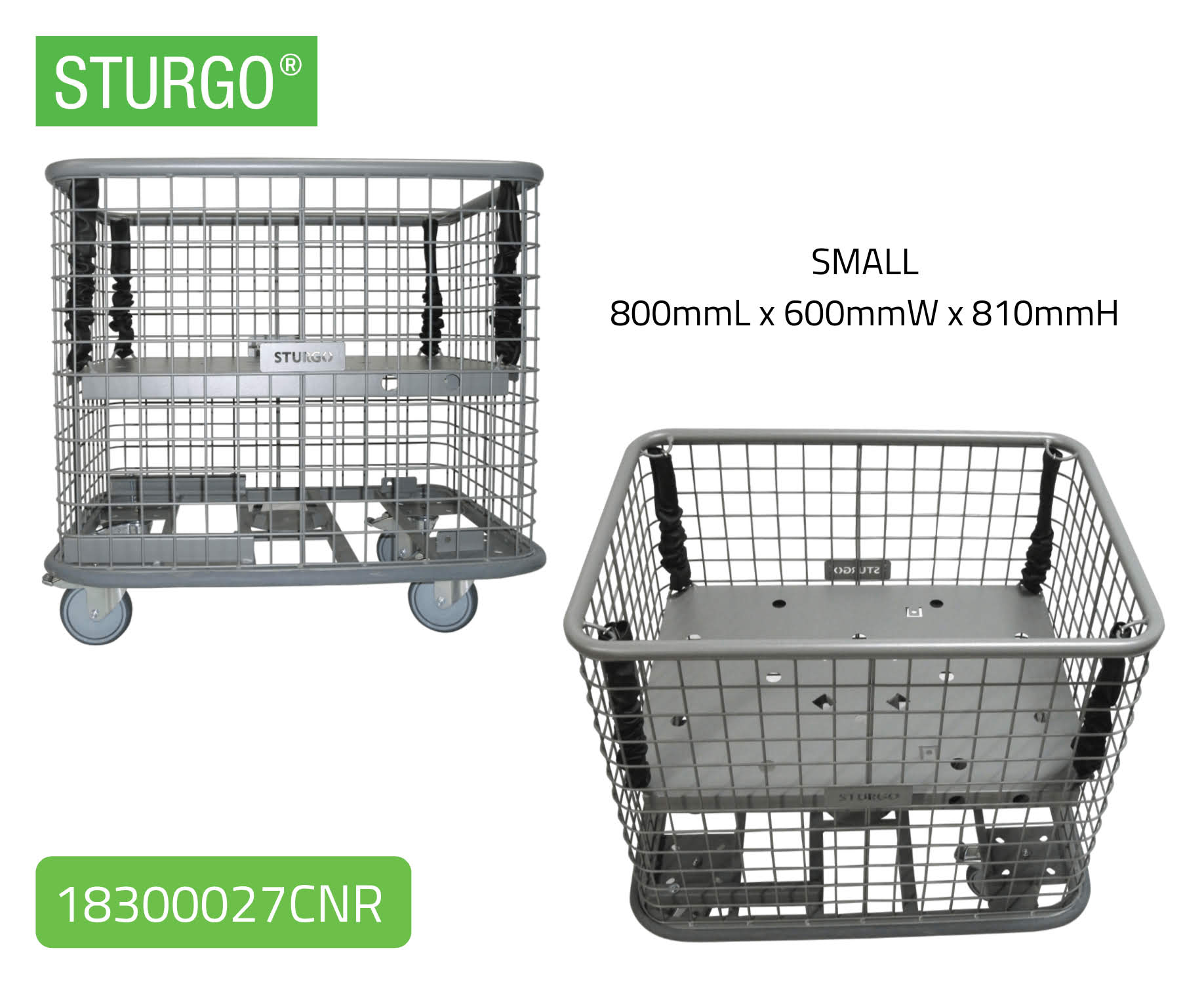 STURGO® Spring-Base Mesh Trolley