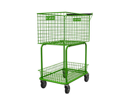 STURGO® Wire Basket Trolley