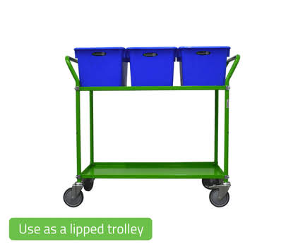 Flippable Shelf Trolley
