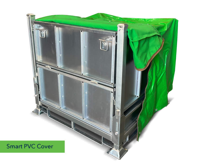 Solid Sided Logistic Storage Box