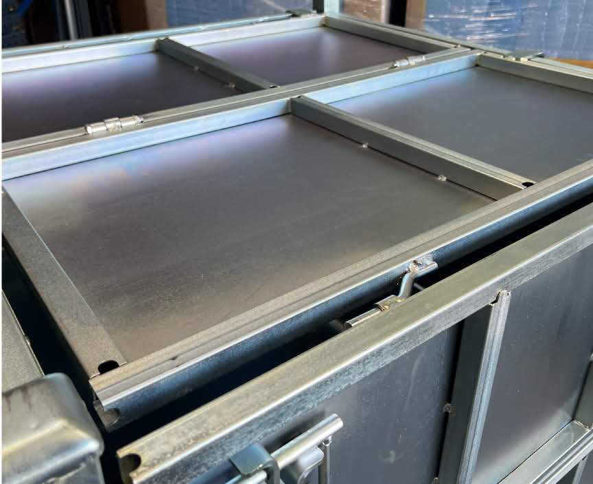 Solid Sided Logistic Storage Box