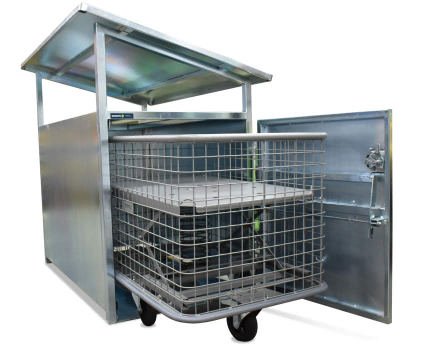 Solid Linen Trolley Surround