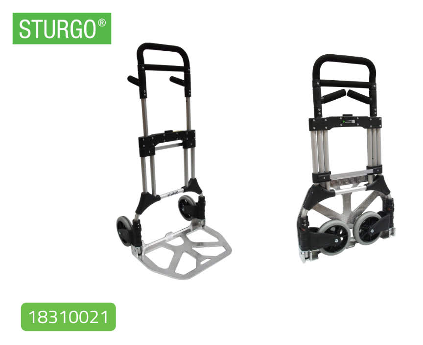 STURGO® Foldable Aluminium Hand Trolleys