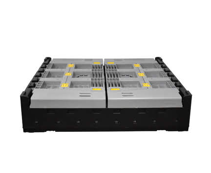 Collapsible Plastic Pallet Bins