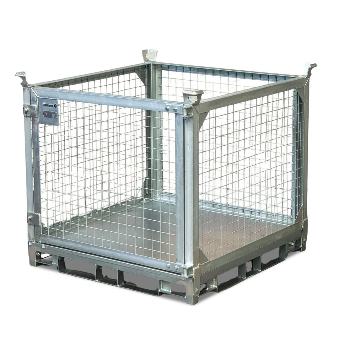 Zinc Crane Pallet Cage