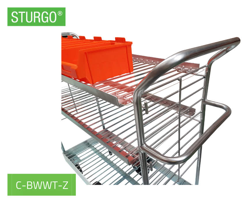 Custom STURGO® Flatbed Wire Trolleys