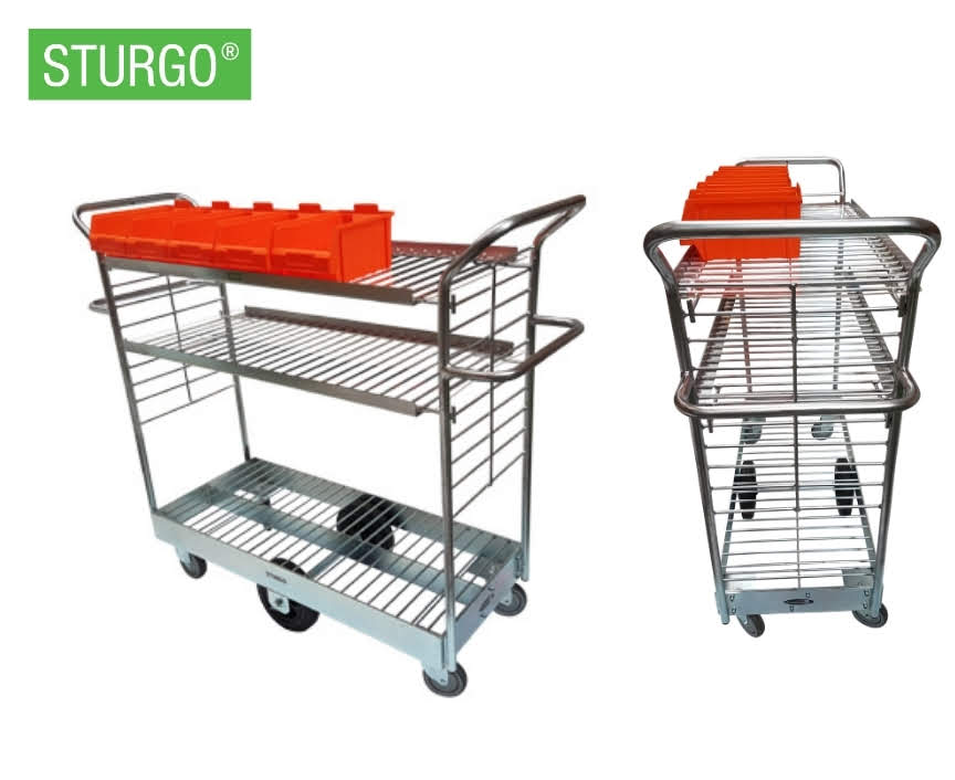 Custom Flatbed Wire Trolleys