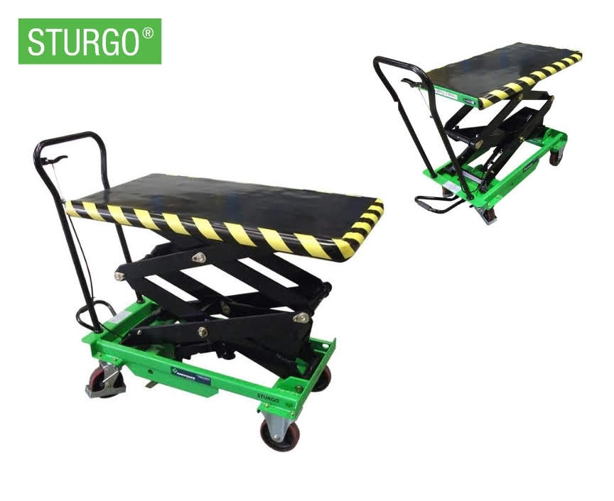 Custom Double Scissor Lift Trolley