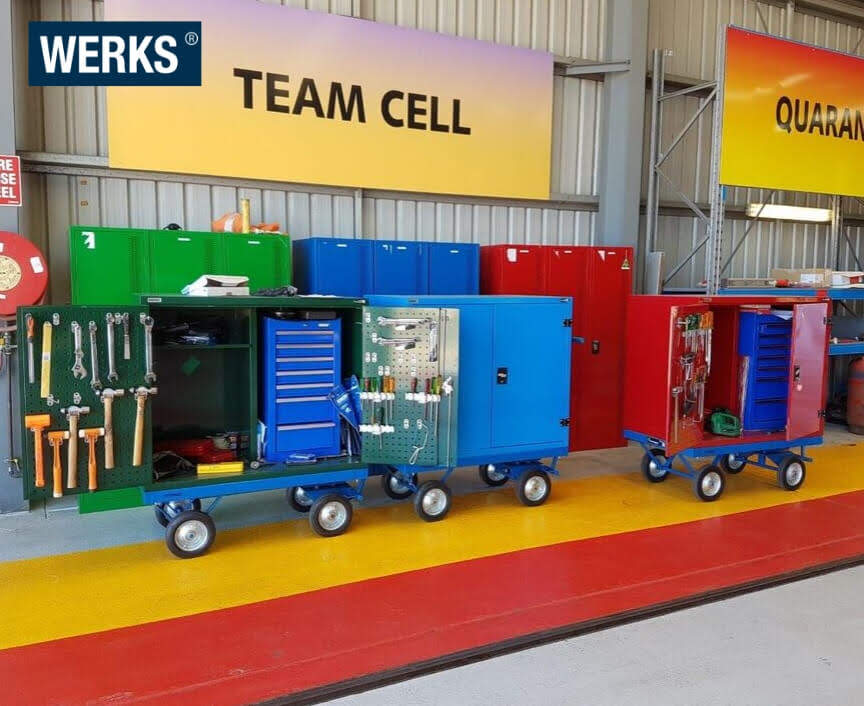 Custom WERKS® Lean Mobile Tool Cabinet