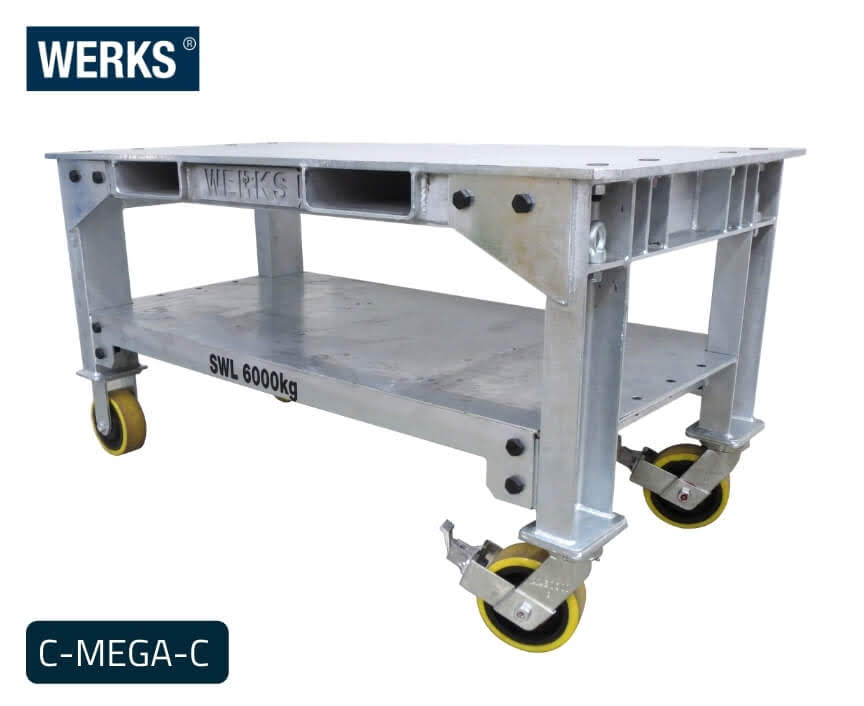 Custom WERKS® Mobile Mega Bench 6000kg