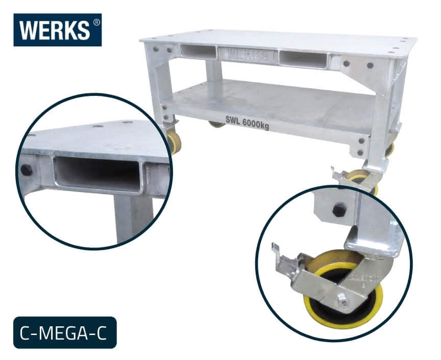 Custom Mobile Mega Bench 6000kg