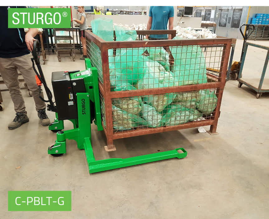 Custom Electric Pallet Bin Lifter