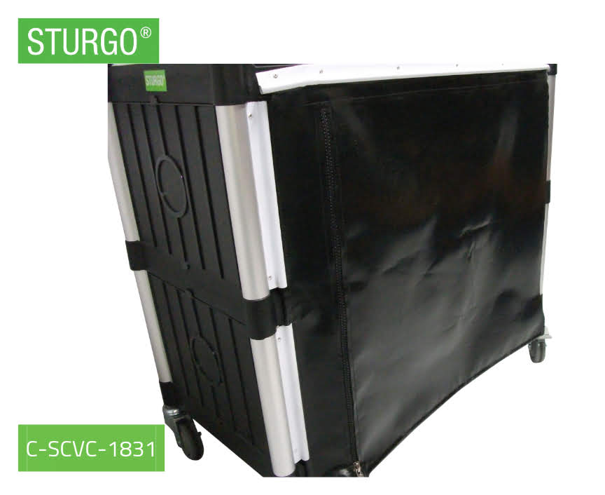 Custom STURGO® Service Cart with Vinyl Cover